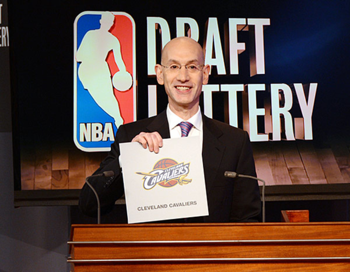 Adam Silver predicted the NBA Finals will be remembered for something other than Game 1's air conditioning fiasco. (Elsa/Getty Images) 